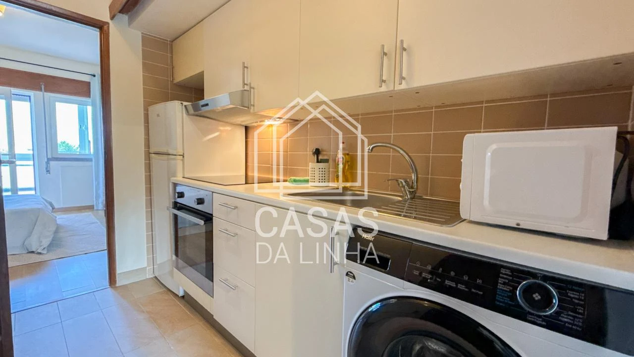 Apartamento T1 para Arrendamento em Carcavelos e Parede Foto 8