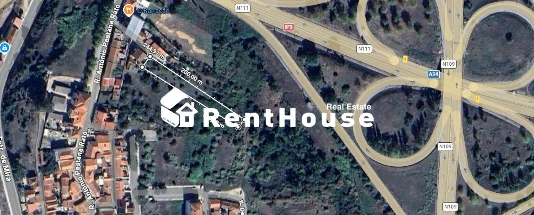 Terreno P/ Prédio para Venda em Buarcos Foto 1