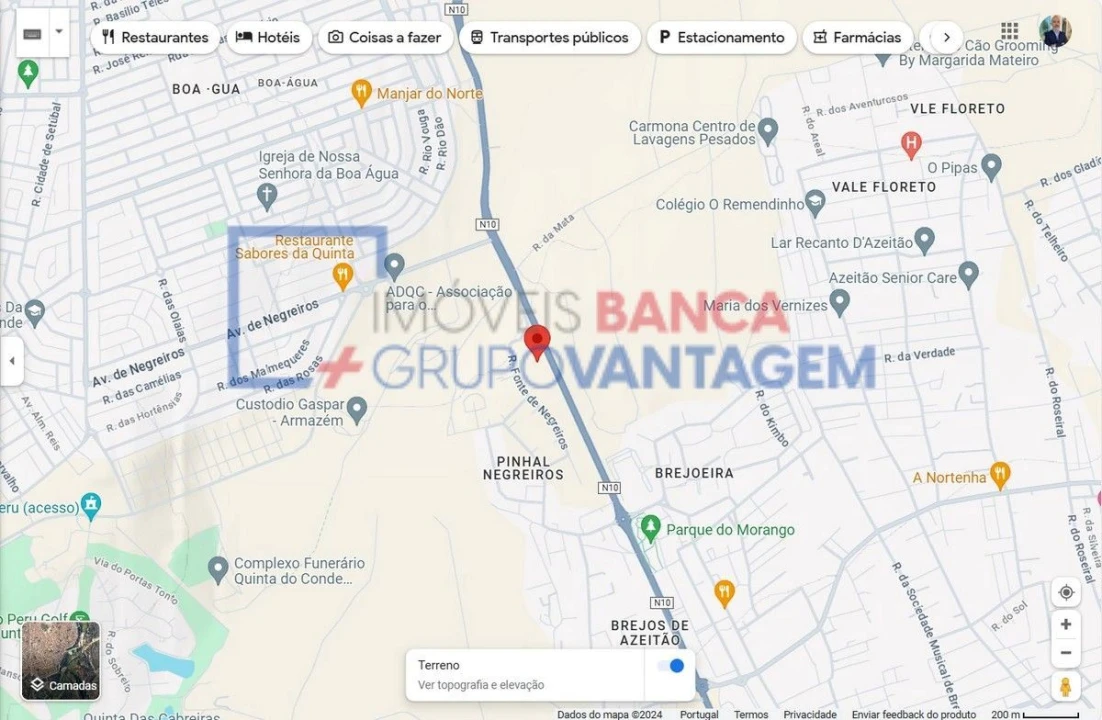 Terreno P/ Prédio para Venda em Azeitão (São Lourenço e São Simão) Foto 16