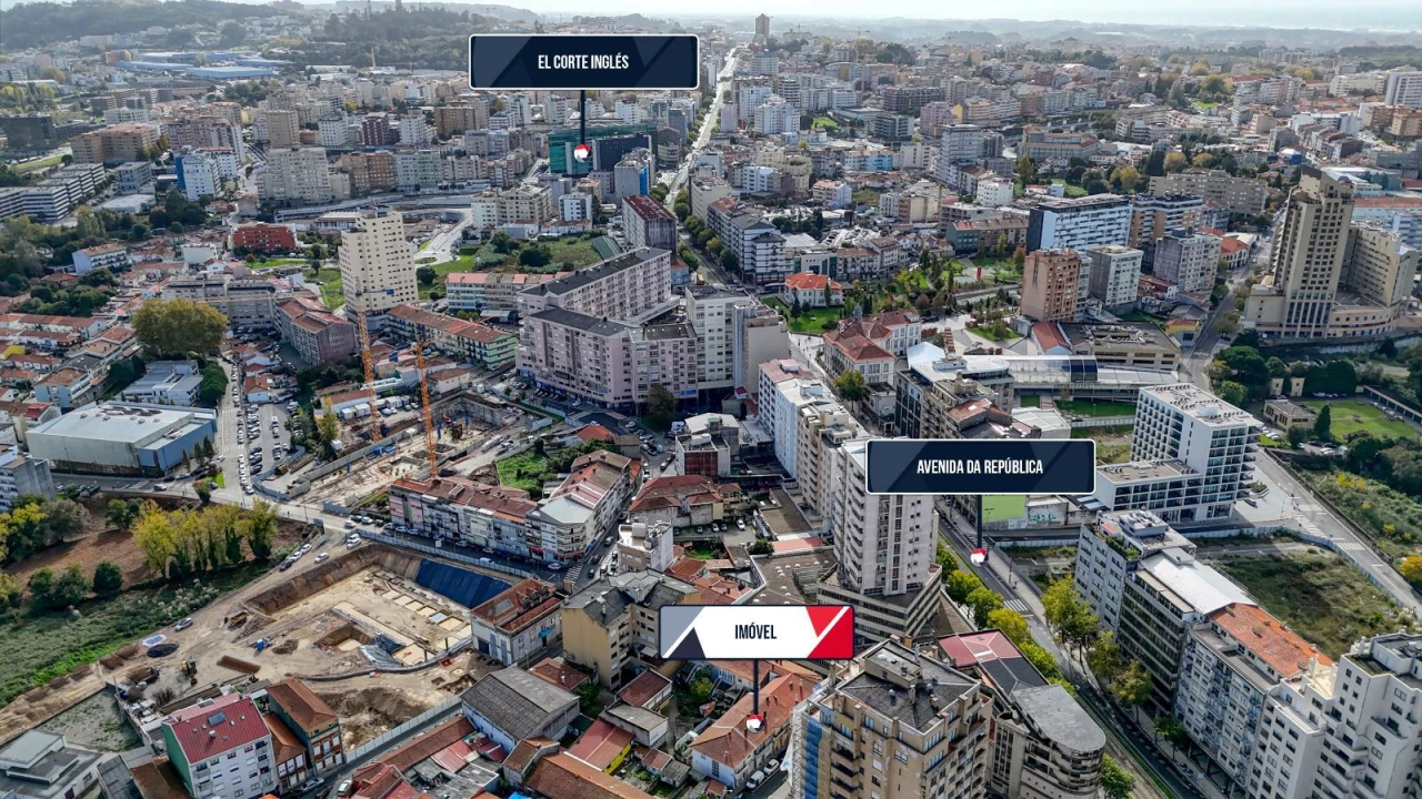 Apartamento T2 para Venda em Mafamude e Vilar do Paraíso Foto 7