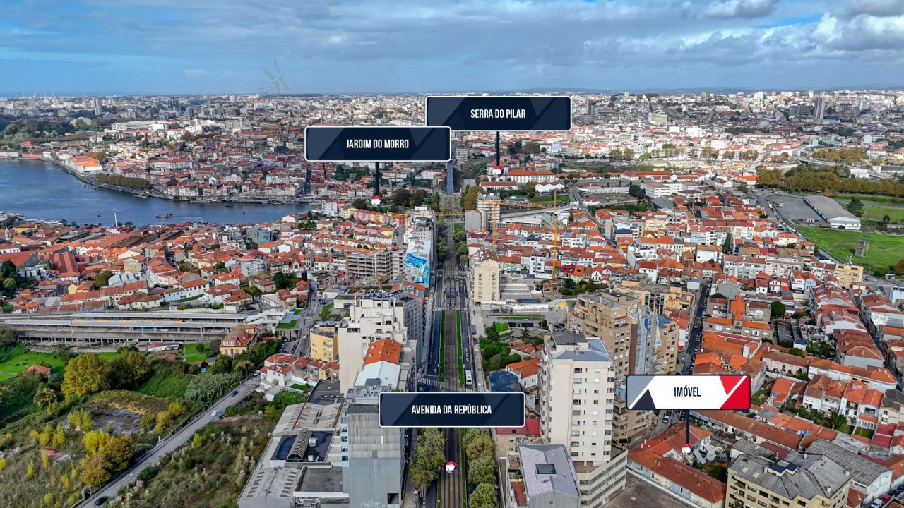 Apartamento T2 para Venda em Mafamude e Vilar do Paraíso Foto 2