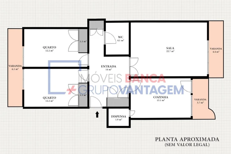 Apartamento T2 para Venda em Malveira e São Miguel de Alcainça Foto 30