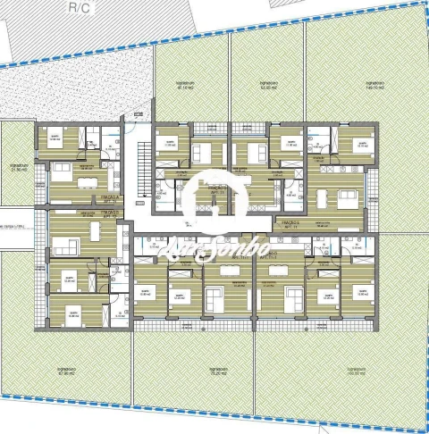 Apartamento T2 para Venda em Manhente