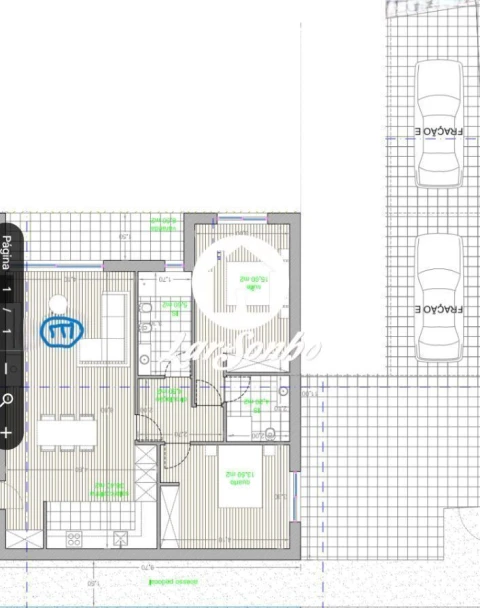 Apartamento T2 para Venda em Manhente