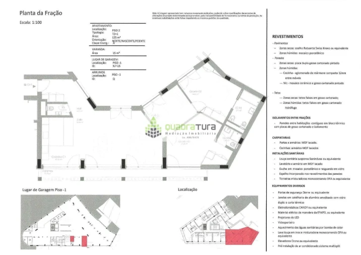Apartamento T3 para Venda em Bonfim Foto 3