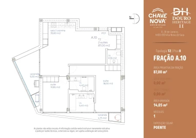 Apartamento T2 para Venda em Arcozelo