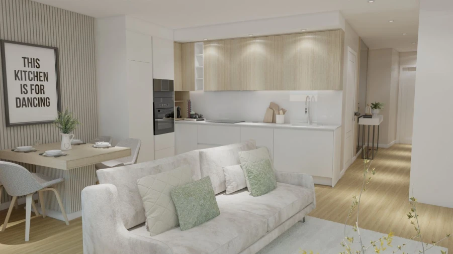 Apartamento T0 para Venda em Buarcos Foto 2