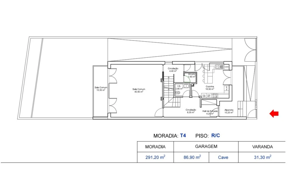 Moradia T4 para Venda em Tavarede Foto 44