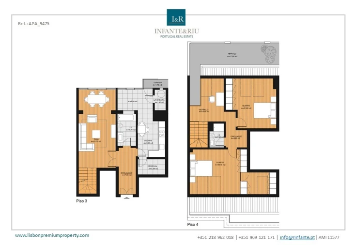 Apartamento T2 para Venda em Arroios Planta 1
