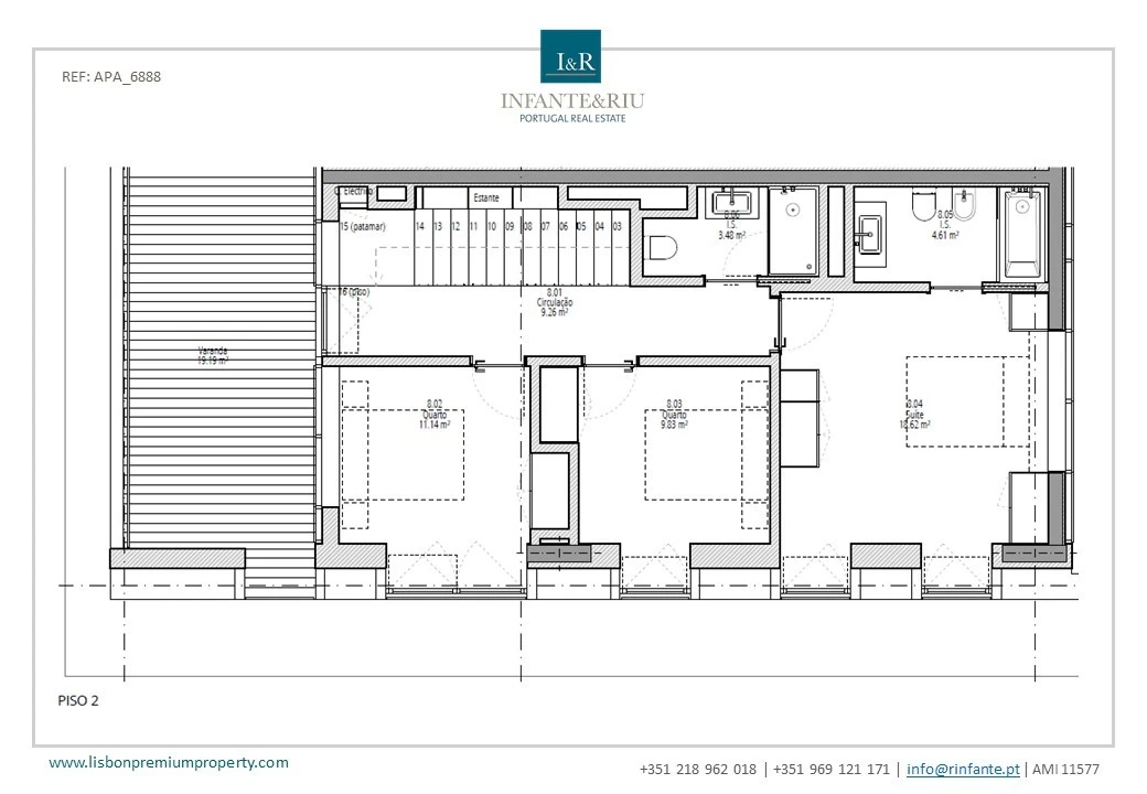 Apartamento T3 para Venda em Parque das Nações Planta 2