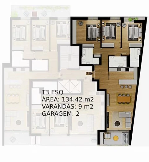 Apartamento T3 para Venda em Loures
