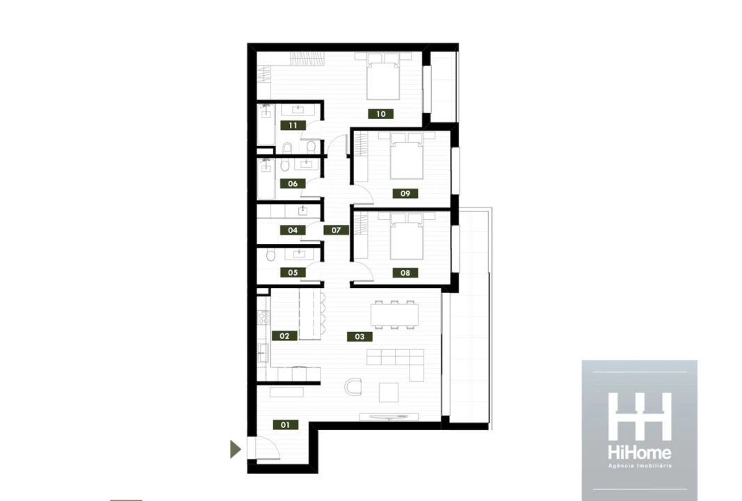 Apartamento T3 para Venda em Camara de Lobos Foto 23