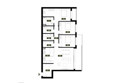 Apartamento T3 para Venda em Camara de Lobos