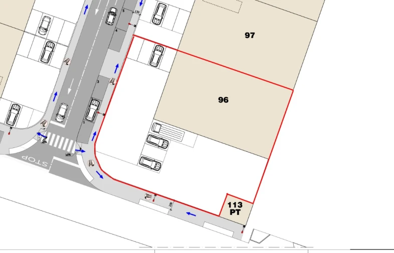 Terreno Comércio / Armazém para Venda em Cabouco Planta 1
