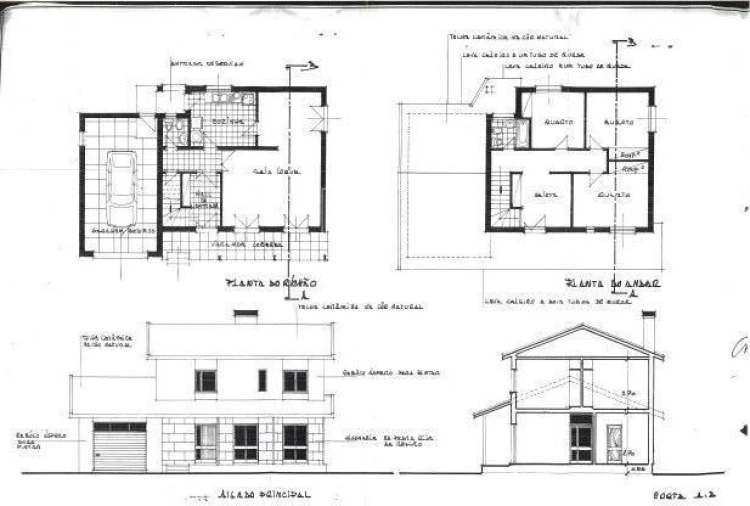 Moradia T4 para Venda em Gondar Planta 1