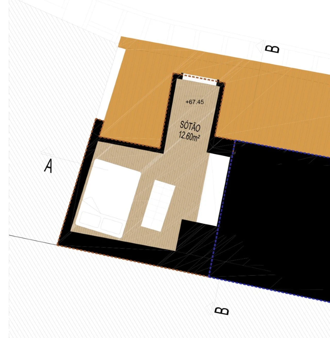 Apartamento T2 para Venda em Santa Maria Maior Planta 3