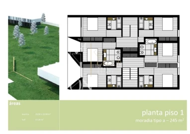 Terreno para Venda em Póvoa de Varzim, Beiriz e Argivai