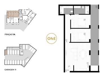 Apartamento T2 para Venda em Pedrouços