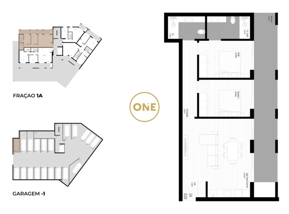 Apartamento T2 para Venda em Pedrouços Foto 12