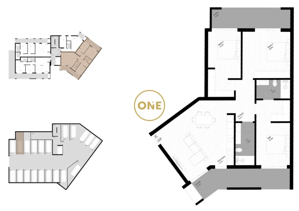 Apartamento T3 para Venda em Pedrouços Foto 12