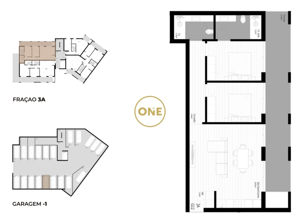 Apartamento T2 para Venda em Pedrouços Foto 12