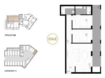 Apartamento T2 para Venda em Pedrouços