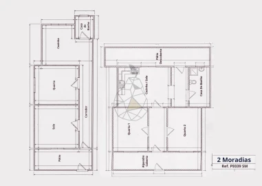 Moradia T3 para Venda em São Bartolomeu de Messines