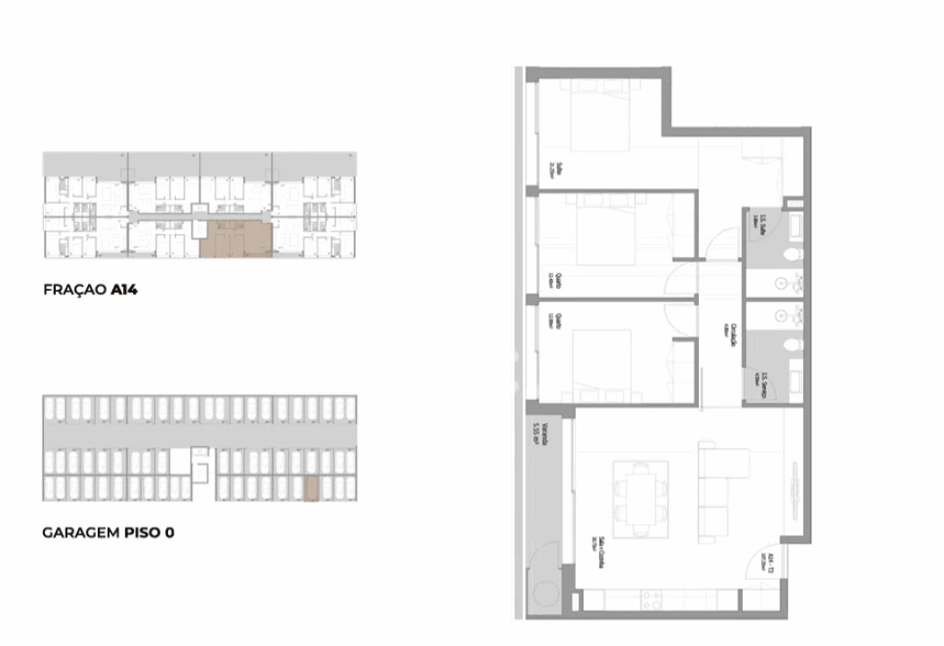 Apartamento T3 para Venda em Fânzeres e São Pedro da Cova Foto 18
