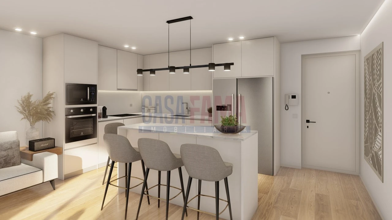 Apartamento T1 para Venda em Ribeirão Foto 2