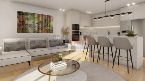 Apartamento T1 para Venda em Ribeirão