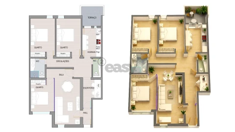 Apartamento T2 para Venda em Borba (Matriz)