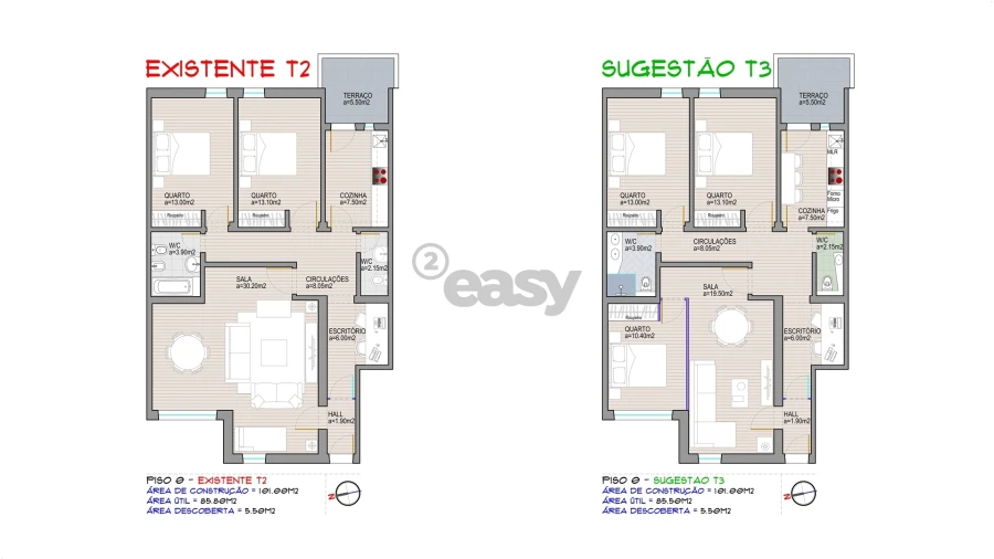 Apartamento T2 para Venda em Borba (Matriz) Foto 28