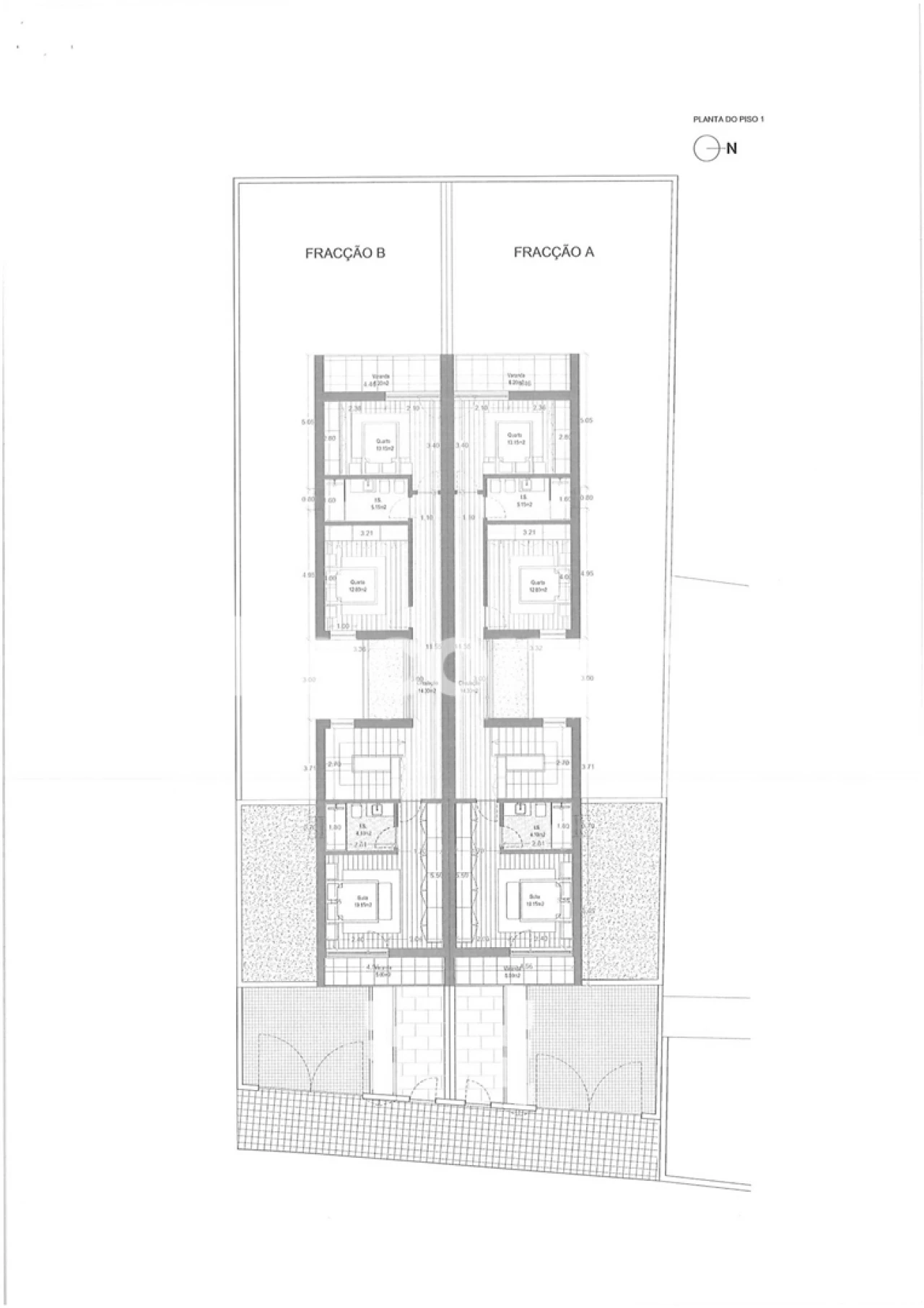 Moradia T3 para Venda em Perelhal Planta 2