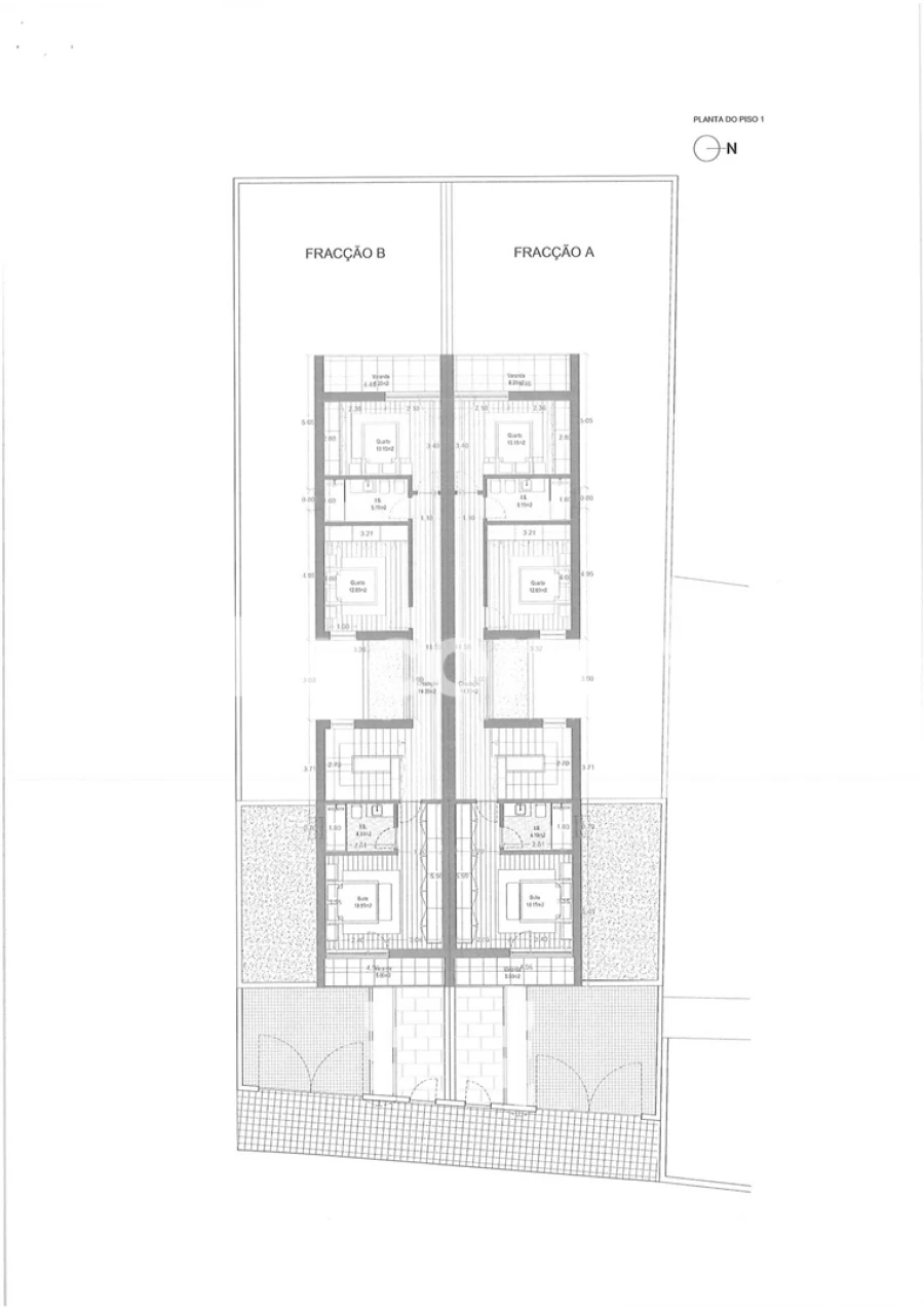Moradia T3 para Venda em Perelhal Planta 2