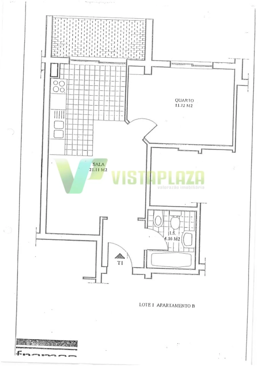 Apartamento T1 para Venda em Quarteira Foto 24