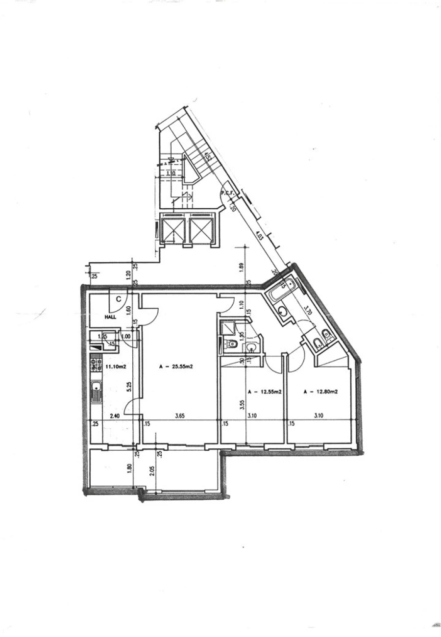 Apartamento T2 para Venda em Carcavelos e Parede Foto 62