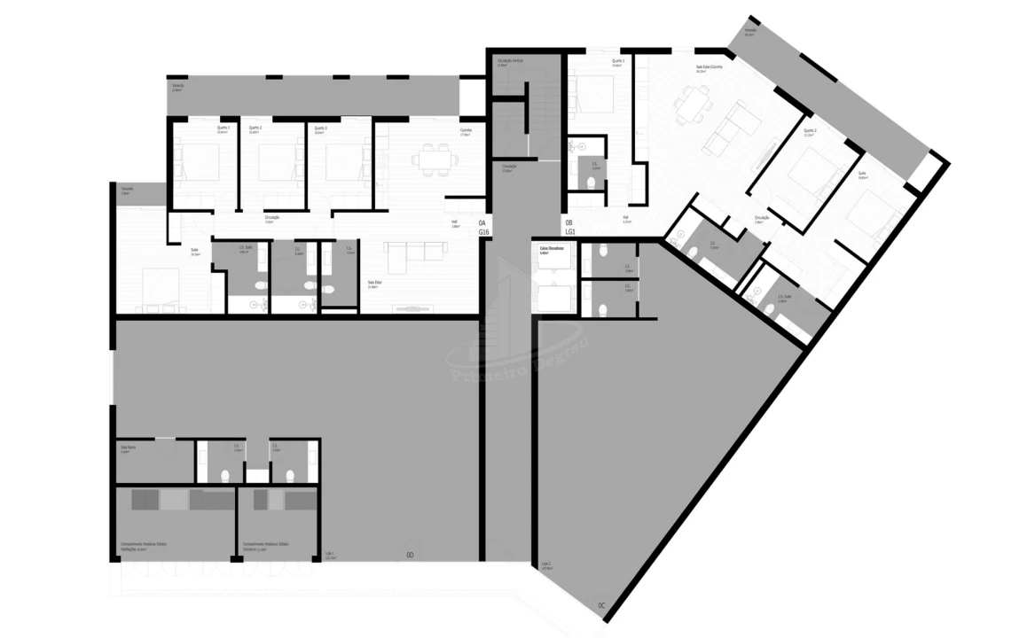 Apartamento T3 para Venda em Pedrouços Foto 14