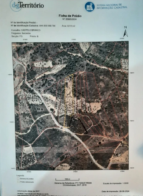 Terreno para Venda em Sarzedas