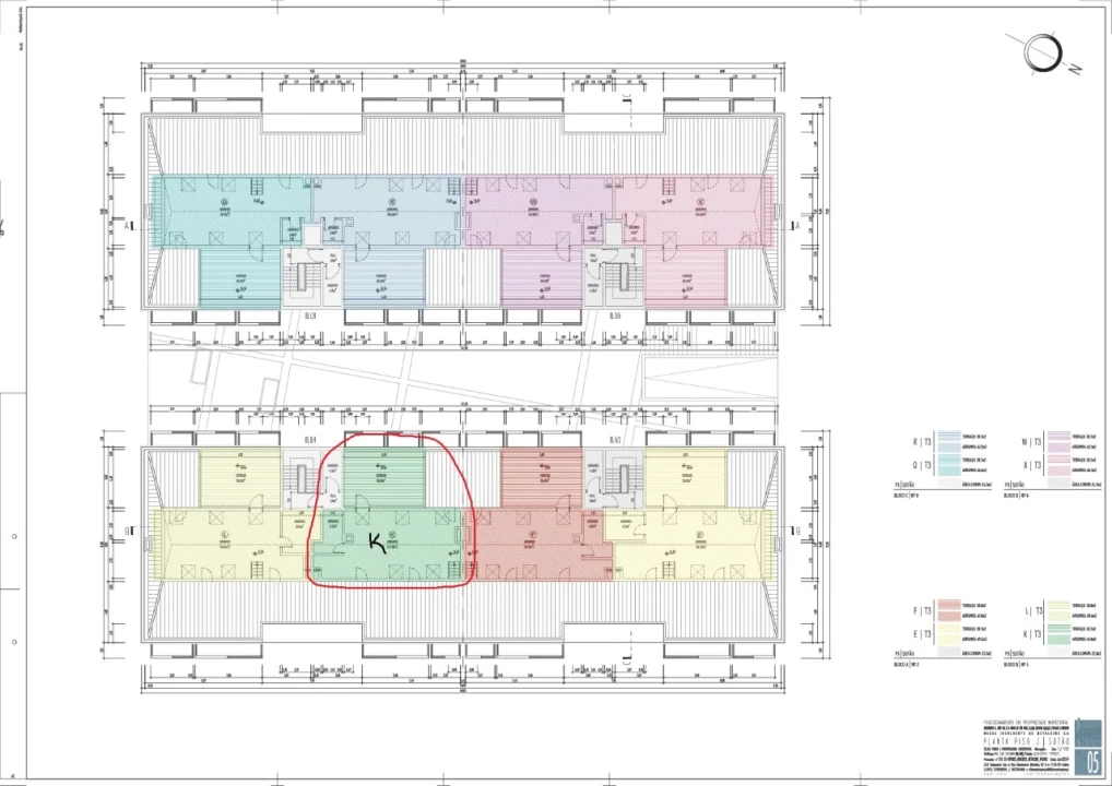 Apartamento T3 para Venda em Palhais e Coina Planta 3