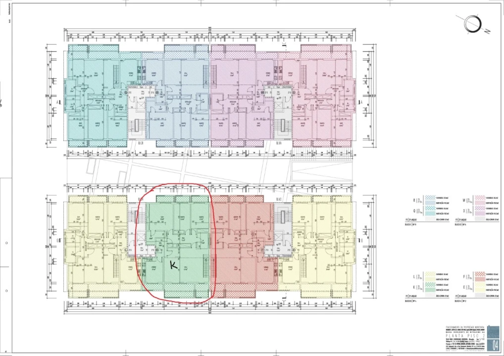 Apartamento T3 para Venda em Palhais e Coina Planta 2