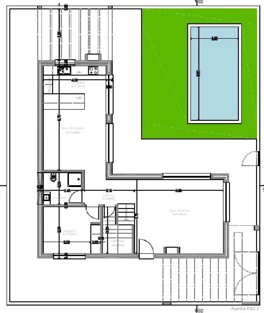Moradia T4 para Venda em Porto Covo Planta 1
