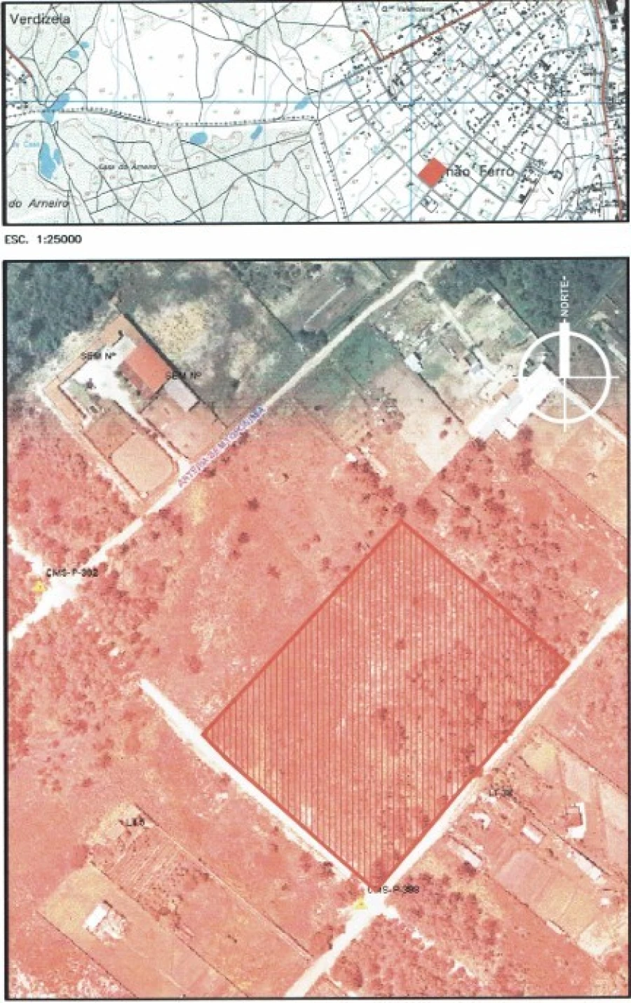 Terreno Agricola ou Rústico para Venda em Fernao Ferro Planta 1