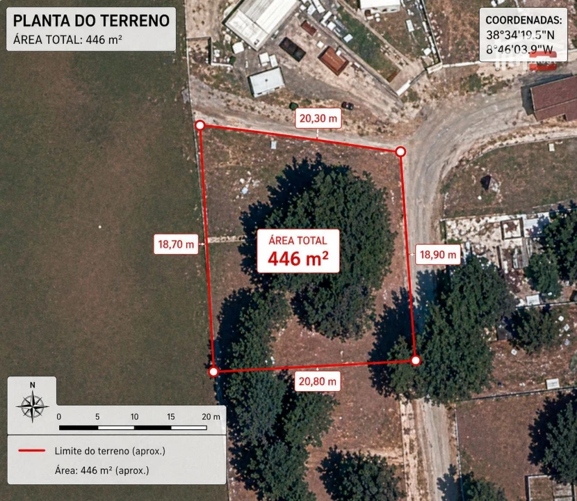 Terreno Agricola ou Rústico para Venda em Poceirão e Marateca Foto 28