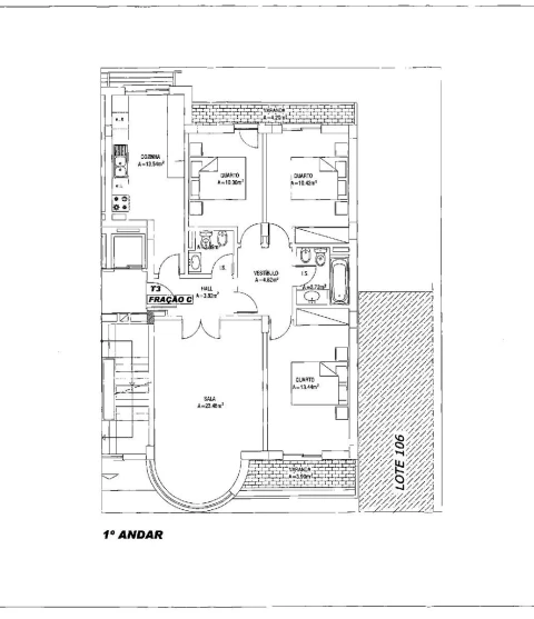Apartamento T3 para Venda em Alenquer (Santo Estêvão e Triana)