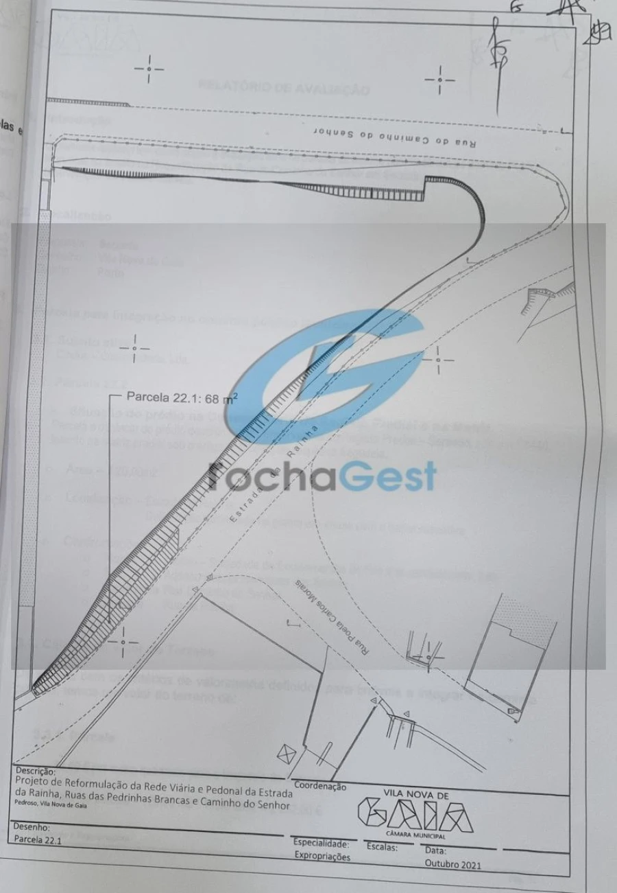 Terreno Comércio / Armazém para Venda em Serzedo e Perosinho Foto 17