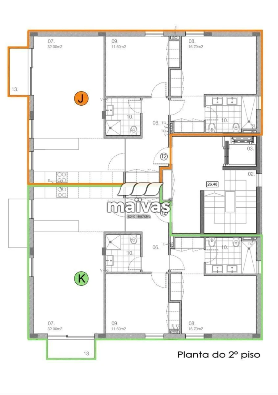 Apartamento T2 para Venda em Matosinhos e Leça da Palmeira Foto 20