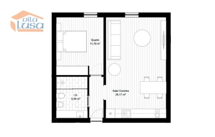 Apartamento T1 para Venda em Portimão