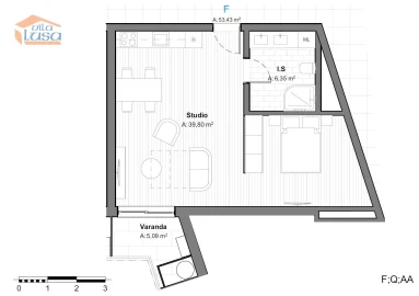 Apartamento T0 para Venda em Armação de Pera