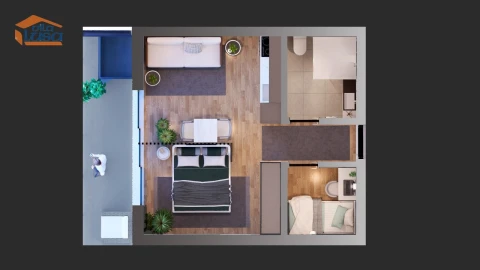 Apartamento T0 para Venda em Armação de Pera