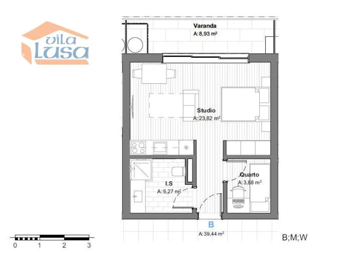 Apartamento T0 para Venda em Armação de Pera Foto 12